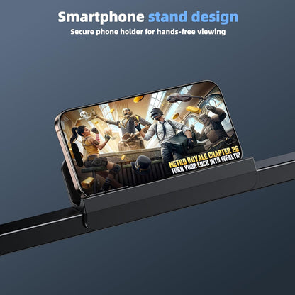 Walking Pad Treadmill for Home - Folding Treadmills with Handle Bar Portable Compact Fold up Indoor Foldable Handles Electric Walk Pads Small Spaces Mini Running Quiet under Bed Office